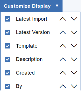 Customizing table view
